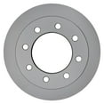 thumbnail image 3 of KarParts360 For Suzuki Esteem 1999 2000 2001 2002 Brake Rotor Front | Cast Iron | Vented Type | 1-Piece Construction | Directional Vane Type | 4 Lug Holes | 1 Per Pack, 3 of 4