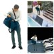 thumbnail image 4 of Minifigura de diorama a escala 1/64, escenario de tren y carretera, decoración de escritorio, accesorios y suministros look bolso hombre blanco, 4 of 7