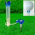 thumbnail image 4 of Tees de golf de plástico Zulema 85 mm duraderos azul, 4 of 8