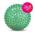 thumbnail image 2 of Edushape The Original Sensory Balls for Baby 7-Inch Transparent - Green, 2 of 7