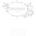 Notebook Doodles Flowers Coloring Book - Walmart.com