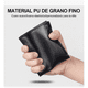 thumbnail image 2 of Cartera  Xtellar De Cuero Con Monedero Cierre Para Hombre Minimalista, 2 of 4
