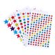 thumbnail image 1 of Uxcell 4360 Pcs Star Reward Stickers, 6 Sizes 60 Sheet Sparkling Self Adhesive Colorful Sticker, Multicolored, 1 of 7