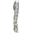 thumbnail image 4 of Pantalones Y2K Fashion Wrinkle PU Faux Leather Sexy Cintura baja Street Shot Pantalones rectos Ygjytge para Mujer Plata T XXL, 4 of 9