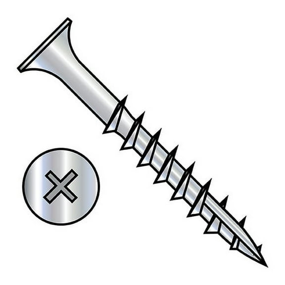 10X3 1/2 Phillips Bugle Head Course Thread Type 17 Point Deck Screw Dacrotized (Pack Qty 1,000) BC-1056DPG17