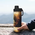 thumbnail image 7 of Pofeuu Yin Yang 1 Print 18oz Sports Insulated Kettle Stainless Steel Vacuum Water Bottle Leakproof Sport Flask, 7 of 7