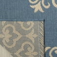 thumbnail image 4 of SAFAVIEH Linden Thornton Floral Area Rug, Cream/Blue, 8' x 10', 4 of 7