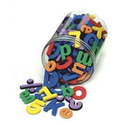 WonderFoam Magnetic Letters, Numbers & Symbols, Assorted Colors & Sizes, 130 Pieces