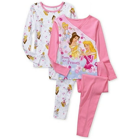 Disney - Disney Princess Cotton 2 For 1 Pj
