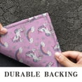thumbnail image 6 of Pink Unicorn Rainbow Cloud Pattern Door Rugs,Washable Non Slip Door Mats Indoor,Decorative Door Mats,Entry Mat Indoor for Entrance,Bedroom,Kitchen,Bathroom,17"x30", 6 of 6