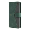 thumbnail image 5 of Phone Case for iPhone 14 Pro Wallet Cover with Wrist Strap, Splicing PU Leather Flip Case Card Holder Slots Kickstand Magnetic Closure for Women Men for iPhone 14 Pro, Green, 5 of 7