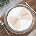 thumbnail image 6 of Balsa Circle 20 Pieces 17" Blush Polyester Luncheon Napkins Party Wedding, 6 of 8