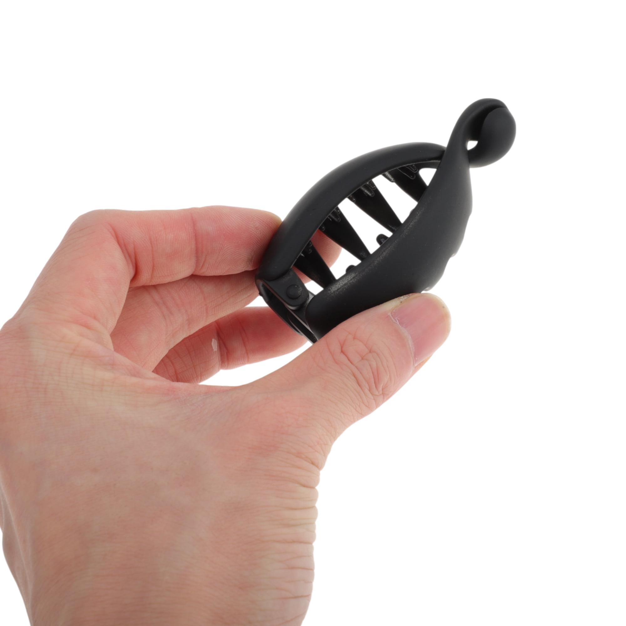 Unique Bargains Grace Banana Hair Clips for Home 1 Pc - ideal for Use and Styling Black