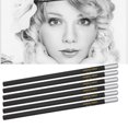 thumbnail image 1 of Black Pencils, 12 Pieces Light Portable Black Colored Pencils Smoothing  for Shading, 1 of 7
