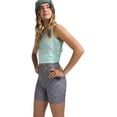 thumbnail image 2 of Pantalones cortos de bicicleta THE NORTH FACE para niñas Never Stop Smoked Pearl L, 2 of 5