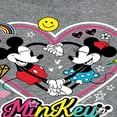 thumbnail image 3 of Mickey & Friends - Mickey Minnie Minkey - Toddler And Youth Long Sleeve Graphic T-Shirt, 3 of 5