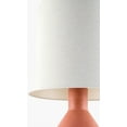 thumbnail image 6 of Livabliss Table Lamps, 25" Divo Traditional Bedside Nightstand Table Lamp for Bedroom Living Room Office, Terracotta Body with White Shade (25"H x 13"W x 13"D), 6 of 6