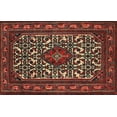 thumbnail image 1 of Ahgly Company Indoor Rectangle Traditional Dark Gold Brown Area Rugs, 8' x 10', 1 of 6