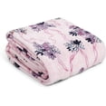 thumbnail image 2 of Vera Bradley Fleece Plush Throw Blanket, Hope Blooms Light Pink, 80 x 50 80 X 50 Hope Blooms Light Pink, 2 of 5
