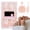 A0-French Nude Orange, variant on Pure White Toenails Press On, 180Pcs Pre-buffed Soft Gel Press On Toenails Short Square Full Cover No Need Filing 15 Sizes White Fake Toenails Extensions for Women Home Salon Pedicure