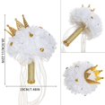 thumbnail image 2 of Amagogo Ramo De Novia Artificial, Ramo De Boda, Flores De Rosas Artificiales, Boda para Favores De Fiesta De Navidad, Individual, 2 of 2
