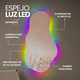 thumbnail image 3 of Espejo Luz Led Rgb Forma Irregular 50x80 Cm Imagen Sin Distorsión, 3 of 5