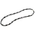 thumbnail image 4 of Healing Crystal Hematite Necklace for Men, Women, Stylish Twist Beaded Necklace, Healing Body, Versatile Fashion Jewelry, Black, 17 Inches, 4 of 5
