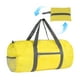 thumbnail image 2 of Bolsa de lona plegable | Bolsa de gimnasio portátil para hombre y mujer | Bolsa ligera de viaje y deportiva con bolsillo interior | 50 x 24 cm | 1 bolsa, 2 of 6