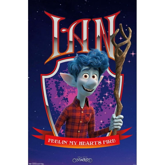 Disney Pixar Onward - Ian Wall Poster, 22.375" x 34"
