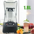 thumbnail image 2 of 2600W Heavy-Duty Commercial Blender With Shield Quiet Sound Enclosure Stainless Steels 1.8L 110V 23000r/Min for Homes, Offices, Hotels, 2 of 17