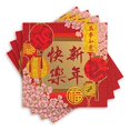 thumbnail image 2 of Amscan Chinese New Year Red Luncheon Napkins, 16 Ct. | Party Tableware, 2 of 2