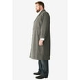 thumbnail image 5 of KingSize Men's Big & Tall Wool-Blend Long Overcoat, 5 of 6