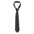 thumbnail image 2 of Gaeub Wasp and Florals Men's Classic Woven Jacquard Necktie Perfect for Weddings & Parties, 2 of 7