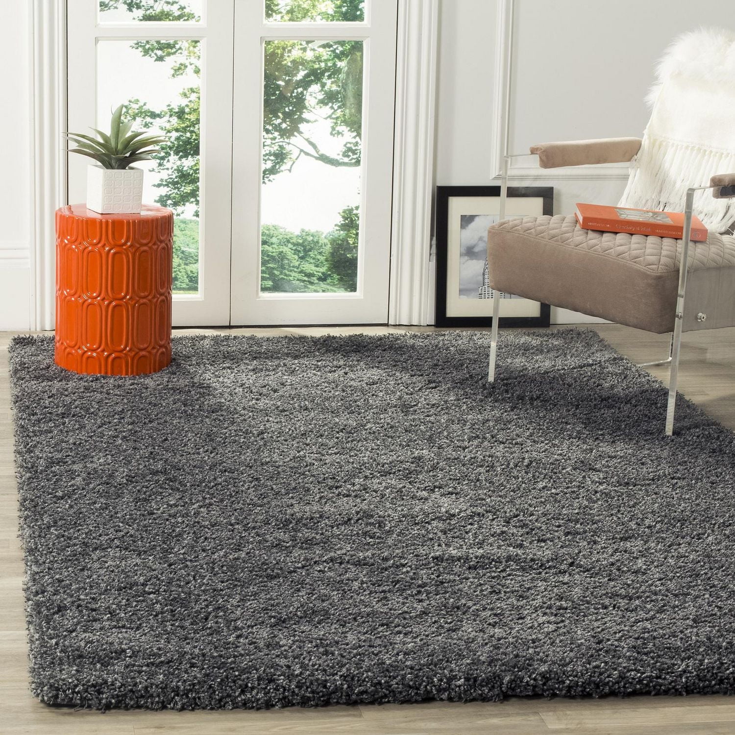 Safavieh California Solid Plush Shag Area Rug
