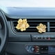 thumbnail image 1 of Clips ambientadores de 2 paquetes de flor de melocotón para coche • Clip para ventilación de resina para flores • Aromaterapia duradera para coche • Diseño de brillo a 360° • Listo para regalo, 1 of 7