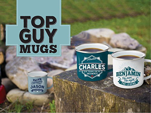 Top Guy Mugs 1208000135 Top Guy Coffee Mugs Large Multi-Colored 