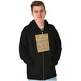 thumbnail image 4 of America Greatest Country in the World Unisex Fleece Graphic Zip Up Hoodie Brisco Brands 2X, 4 of 6