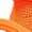 Orange, variant on Fiery Blaze Slip-On Shoes for Men - Breathable, Shock-Absorbing, and Ultra-Comfortable Running Shoes for All Seasons with Stylish Fire-Shaped Design