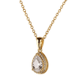 thumbnail image 2 of Set de Joyería para Mujer Oro 14k LuckyLy, Collar y Aretes, Modelo Dory blanco UNITALLA, 2 of 6