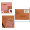 thumbnail image 3 of 4PCS/Set Letter Craft Stencil Kit guide templates Letter craft Transparent Addressing Guide Templates Rulers Diary Handwriting Envelope Multi-use, 3 of 7