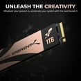 thumbnail image 3 of SABRENT Rocket 4, 1TB PCIe 4.0 NVMe SSD – 7400MB/s Read, 6400MB/s Write, Gen4 SSD for Desktops, Laptops, and PS5, High-Speed Performance with Low Heat, for Gaming and System Builders (SB-RKT4L-1TB), 3 of 7