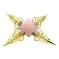 thumbnail image 1 of Inteprter Colgante masculino primavera cono energía joyería piedra encanto collar hacer boda decoración accesorio Decoración del hogar Cristal rosa Inteprter HA077147-02, 1 of 6