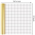 thumbnail image 3 of Rollo de Papel de Regalo Merture Dorado 43 cm x 20 m Metalizado Dorado, 3 of 6