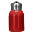 thumbnail image 1 of Mini botella de agua Botella de agua pequeña 300 ml Botella pequeña de acero inoxidable Taza térmica con aislamiento al vacío A prueba de fugas Portátil Mini con gancho Verde, 1 of 8