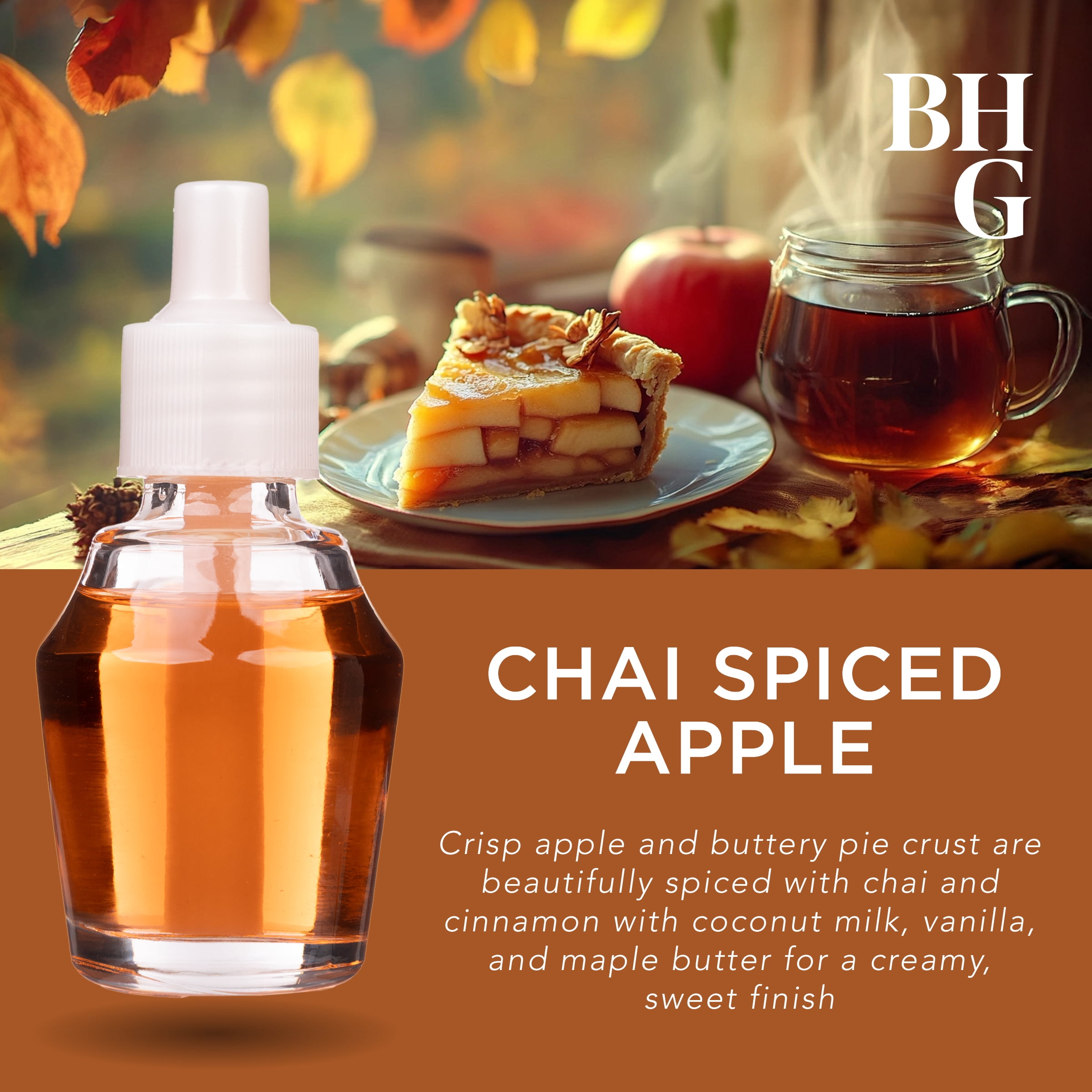 Better Homes and Gardens Aroma Accents Oil Refill, Chai Spiced