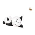 thumbnail image 1 of Moderno Y Bonito Reloj De Pared De Panda Y Escultura De Caballo Vintage, Práctico Y Resistente Adorno Para El Hogar, Ideal Para Sala De Estar, Escritorio, Oficina, Dormitorio Y Estante., 1 of 8
