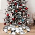 thumbnail image 5 of Yiaed French Bulldog 2 Print Christmas Tree Skirt , Tree SkirtsTree Mat for Christmas Winter Holiday Indoor Decorations-30", 5 of 7