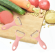 thumbnail image 5 of Pelador de verduras, cortador triturador de acero inoxidable para patatas, zanahorias, pelador multifuncional de verduras y frutas, 5 of 5