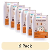 (6 pack) Ready, Set, Food! Organic Early Allergen Introduction Mix-Ins, 4+ Months, Stage 2 15 Day, Unflavored