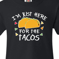thumbnail image 4 of Inktastic Im Just Here For The Tacos Cinco De Mayo Youth T-Shirt, 4 of 5